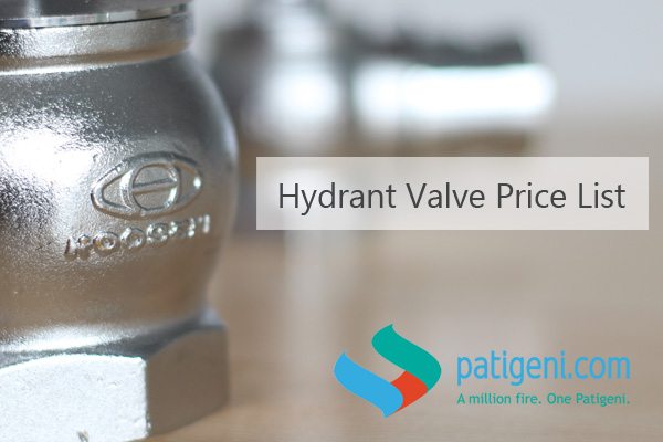 hydrant valve price list