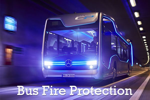 Sistem Proteksi Kebakaran Pada Mesin Bus