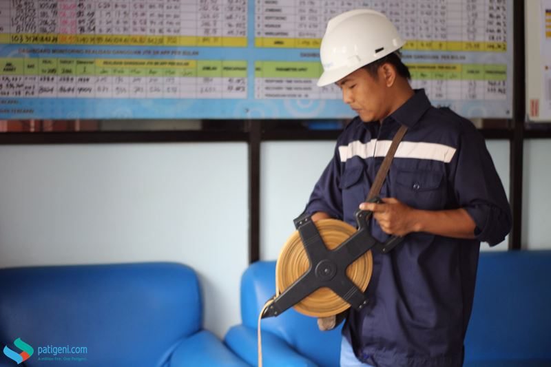 Instalasi Fire Alarm PLN Persero Area Mojokerto