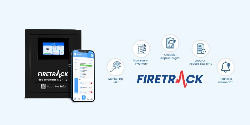 Aplikasi deteksi hydrant bocor dan fiturnya.