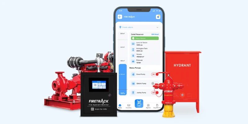 Aplikasi deteksi hydrant bocor.