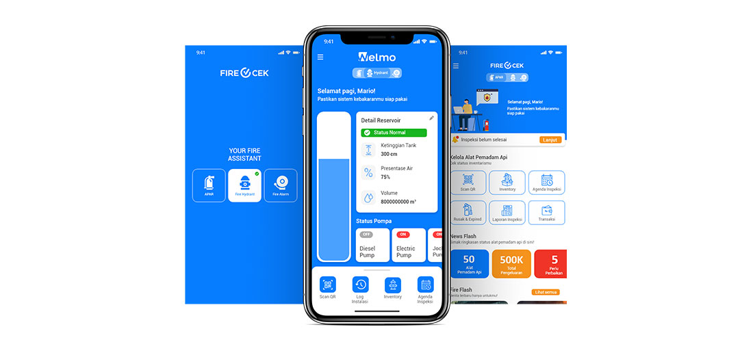Checklist Pengecekan Hydrant Pakai Smartphone Lebih Mudah