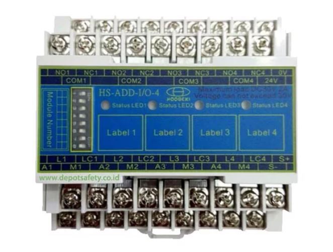 Hooseki Control Module 4 zone Input Output Module 4 in 4 out - Gambar 2
