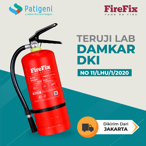 jual apar 6 kg foam terjangkau sudah teruji LAB DAMKAR DKI