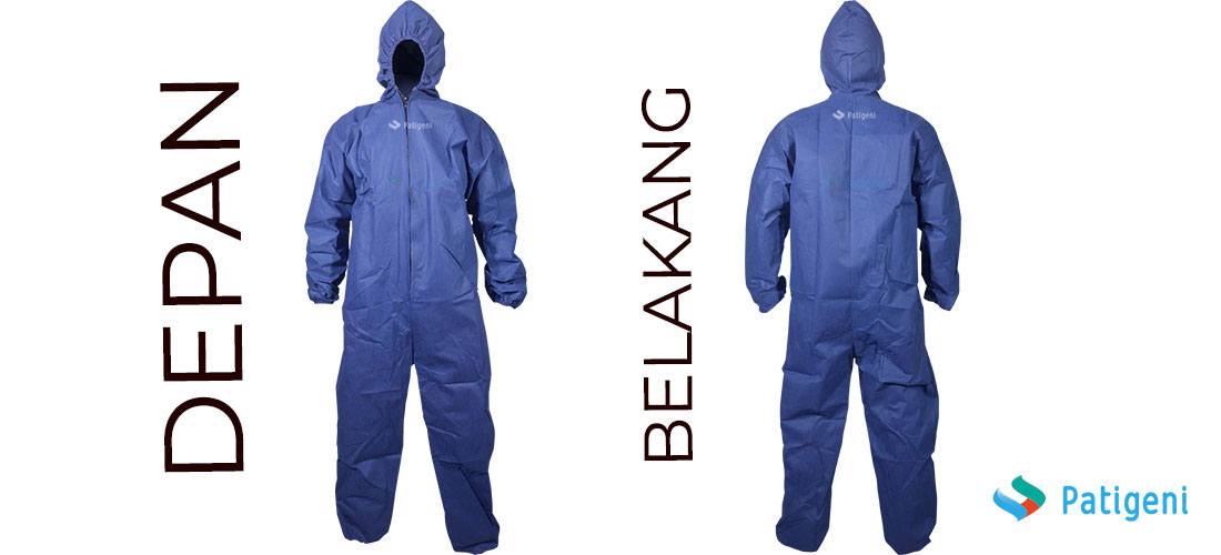 Jual Protective Coverall Sekali Pakai Bahan Berkualitas