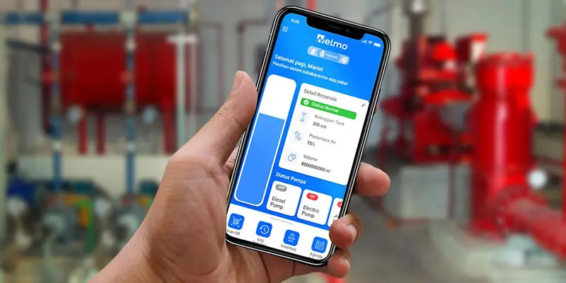 Aplikasi Fire Pump Control aplikasi pemadam kebakaran