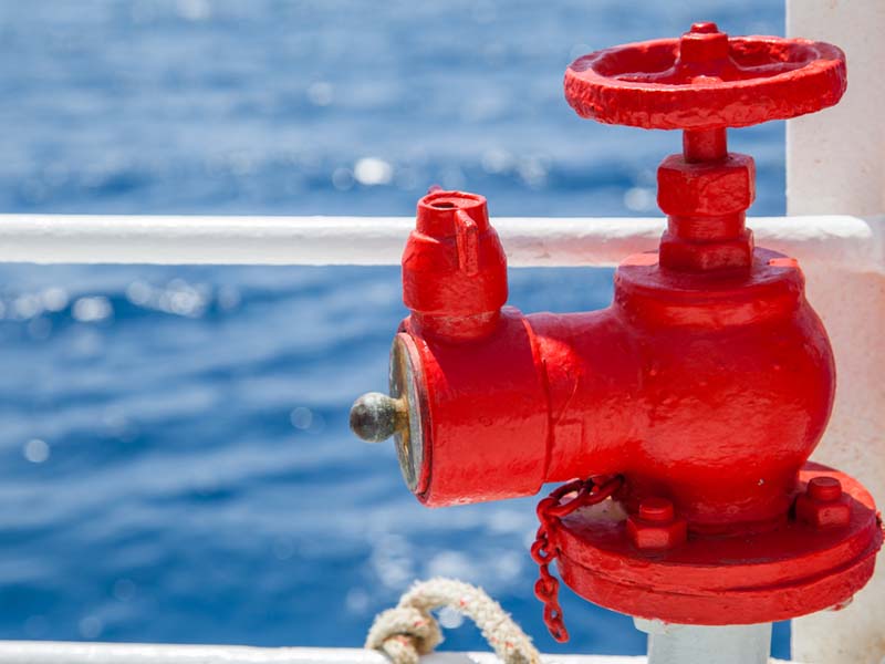 Hydrant di Kapal - Hydrant for Ship