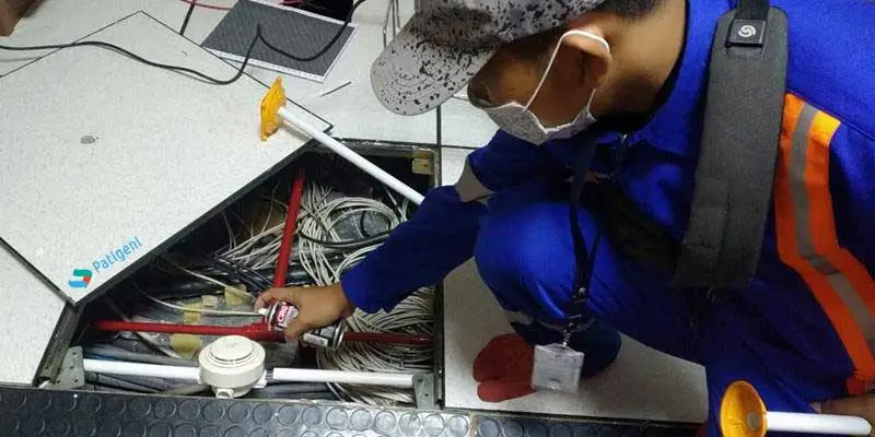 maintenance fire system di Bank BJB Bandung