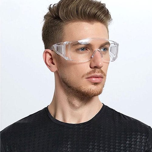 Anti Splash Safety Goggle Glass - Gambar 5