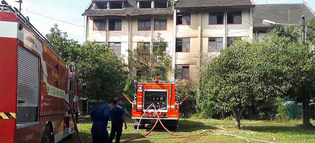 info kebakaran universitas sumatera utara