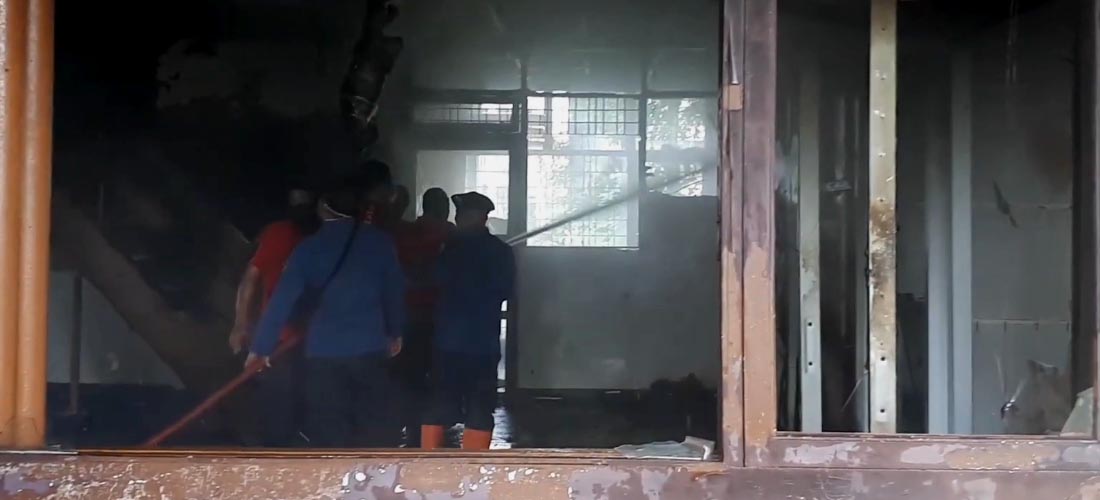 kronologi kebakaran universitas sumatera utara
